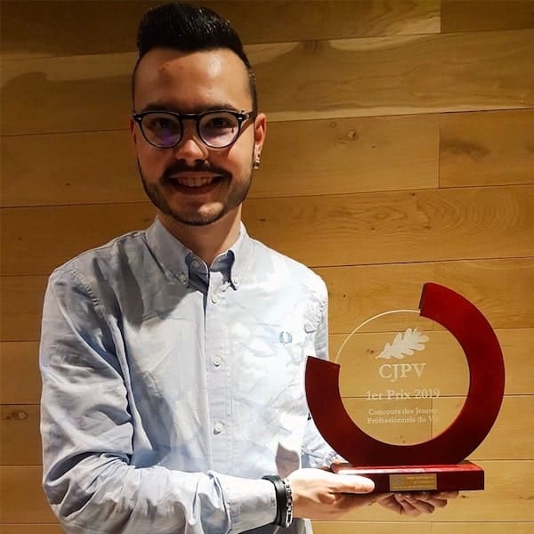 Pierre-Yves Breton, 1ère place au concours des jeunes dégustateurs européens