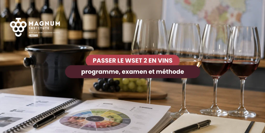 Comment passer le WSET 2 en vins : formation et dégustation dans un centre agréé WSET