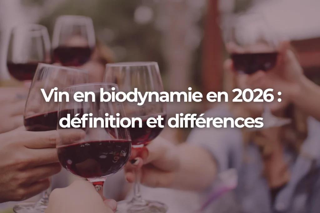 Vin en biodynamie en 2026 : définition et différences